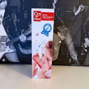 Hape Kids Red Blues Harmonica